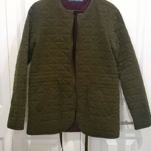 Signature weekends quilted jacket.